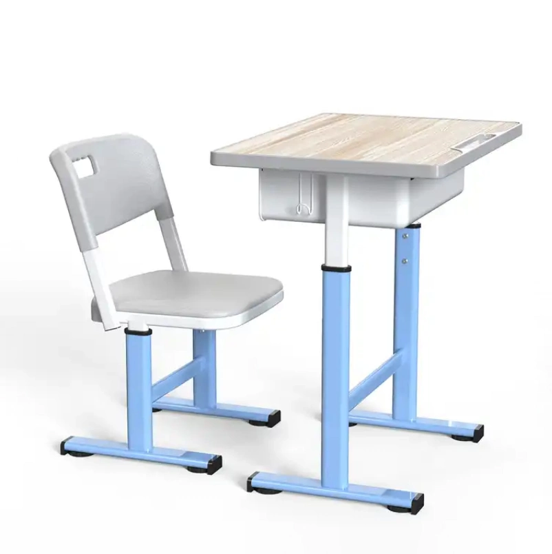 Wooden School Desk with School Chair for Student Furniture