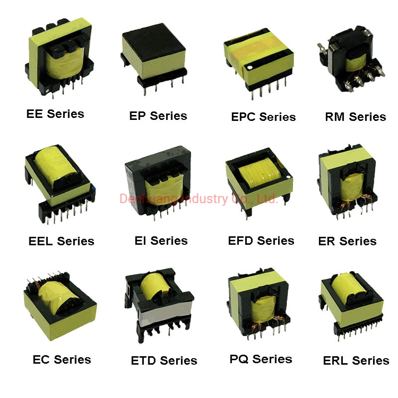 High Frequency Inverter Electric SMPS Voltage Step Down Ee/Ei/Etd Switching Flyback Power Transformer