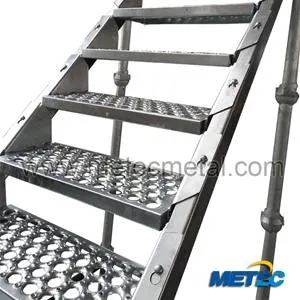 Escalera de andamio de caplock HDG para la construcción