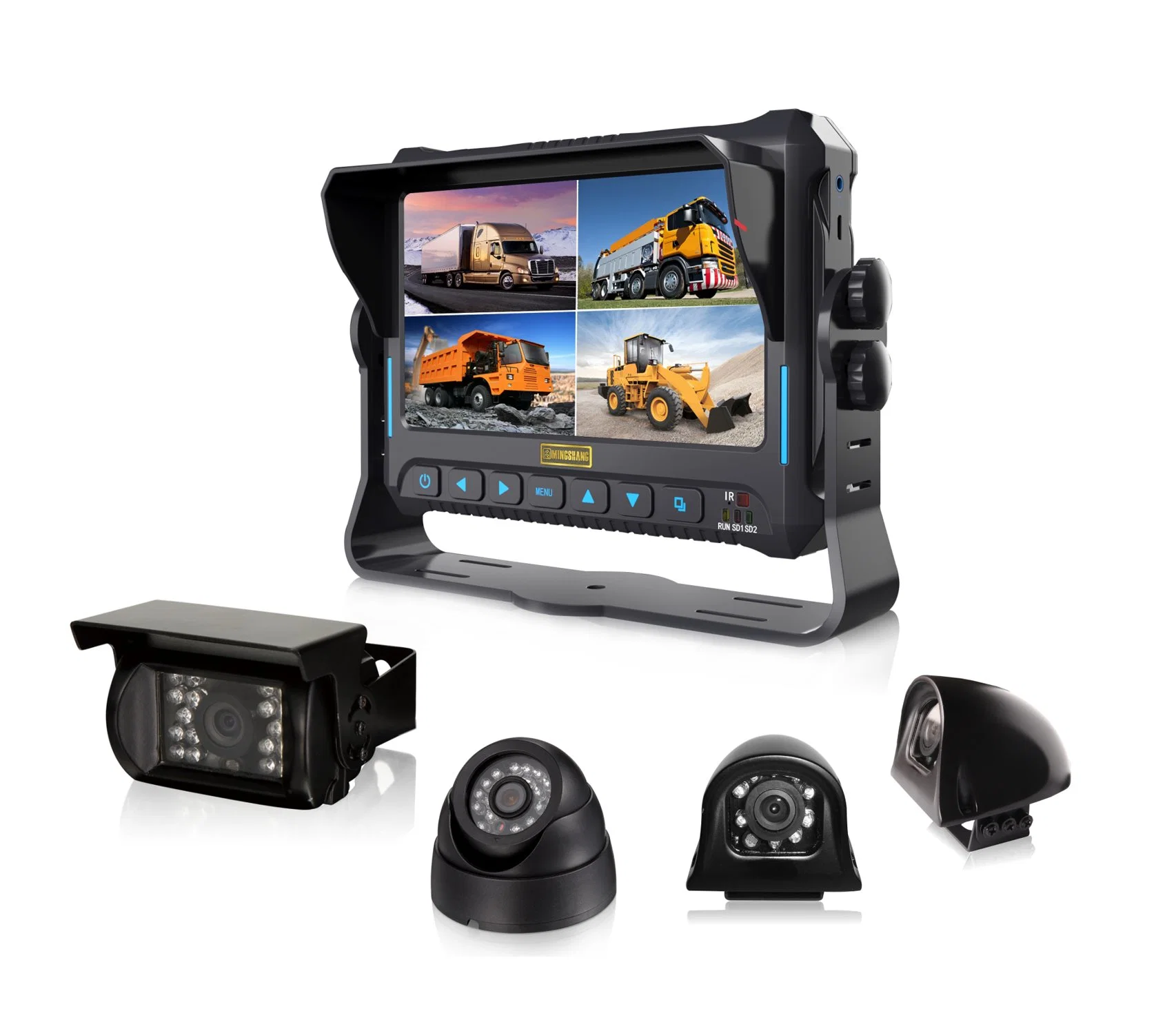 Recording Monitor, Touch Screen, GPS. G-Sensor, DVR