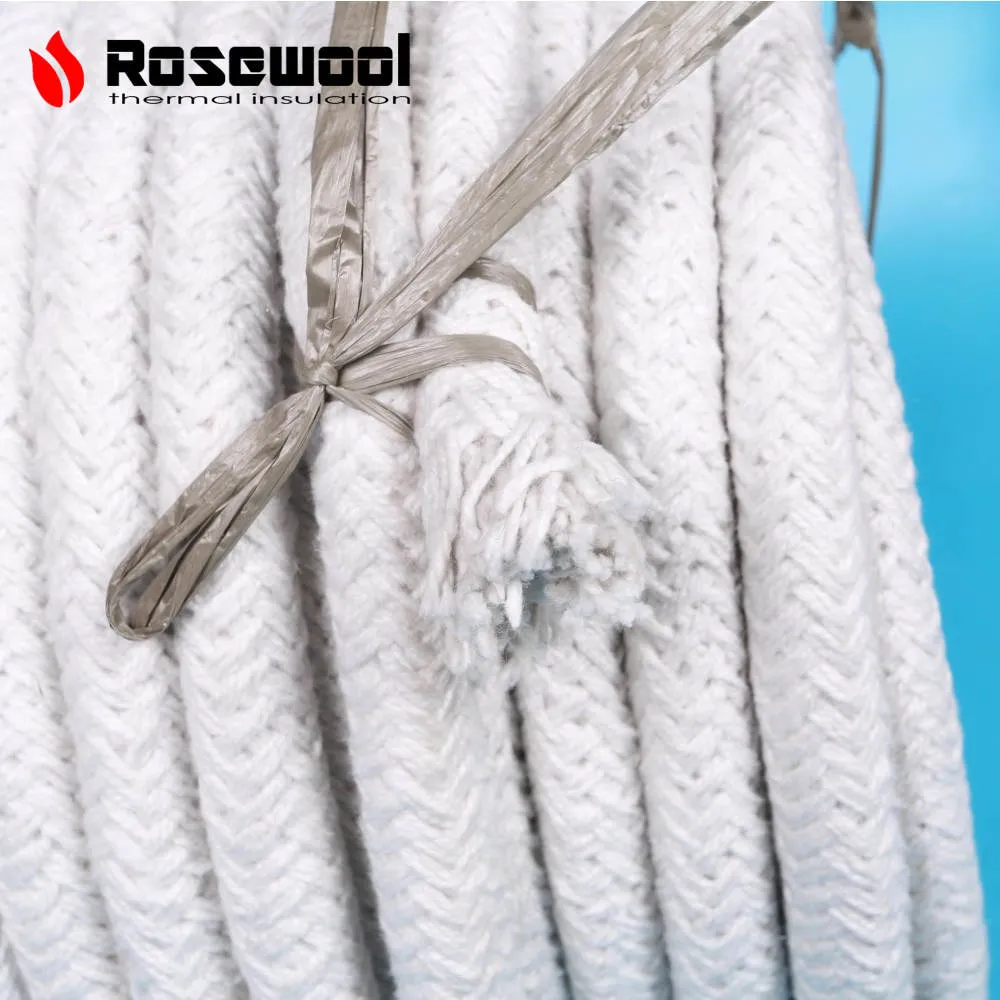 Hot Selling 500&plusmn; 15 Kg/M&sup3; 100% Non Asbestos Thermal Insulation Ceramic Fiber Rope