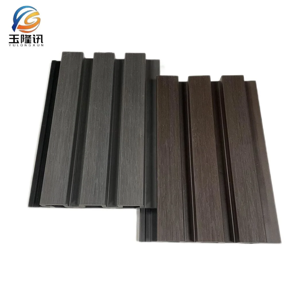 Household Solid Wall Panel Bamboo Fiber Interior WPC Wall Panels