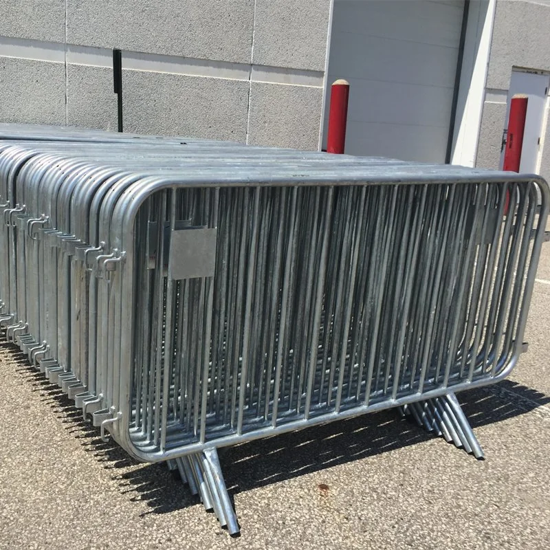 Hot Dipped Galvanized Metal Event Crowd Control Barrier