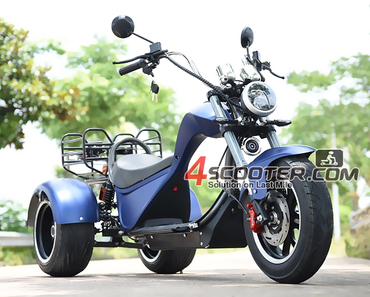 4000W 5000W 6000W EEC Citycoco 3 Three Wheel Electric Motorcycle