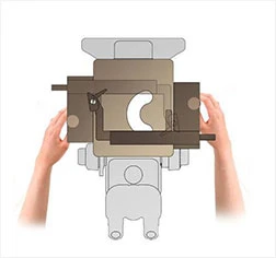 Biológicos invertida Microscópio digital com marcação CE