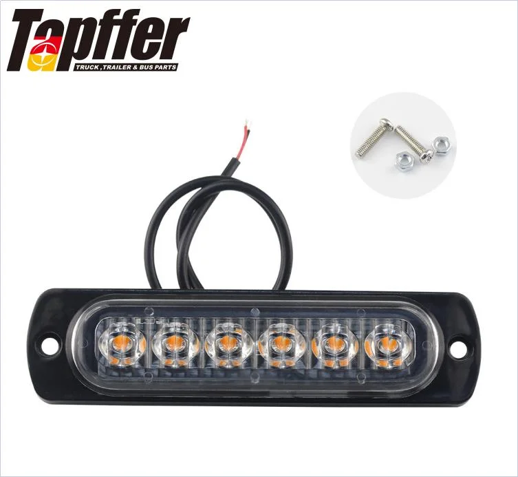 6 LED 12W Car LED Lamp Truck SUV Pick up Trailer Working Light