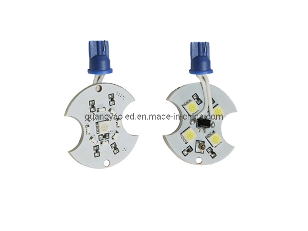 15T10 LED SMD 5050 de la luz de la cuña de W5W