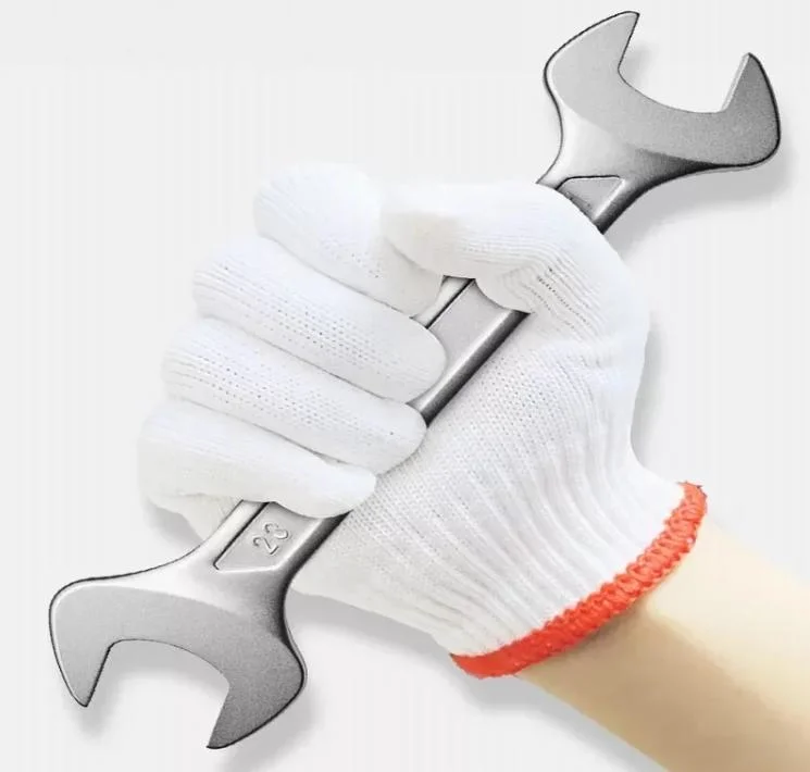 Hot Sale Antistatic Gloves Nylon Palm Fit White ESD Gloves