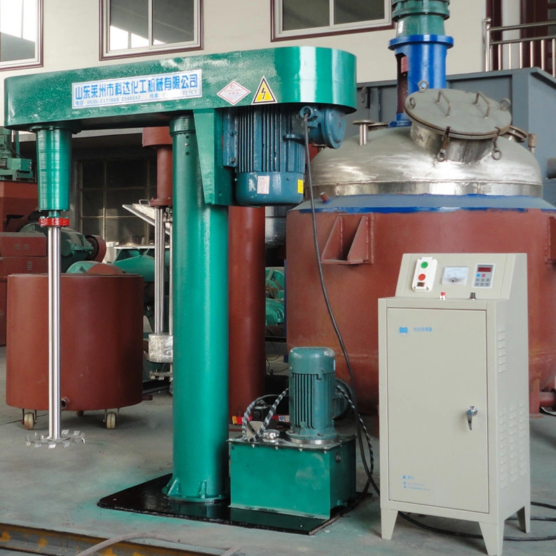 Stirring Dissolving and Dispersing Mixer for Mixing Liquid and Powder Solid