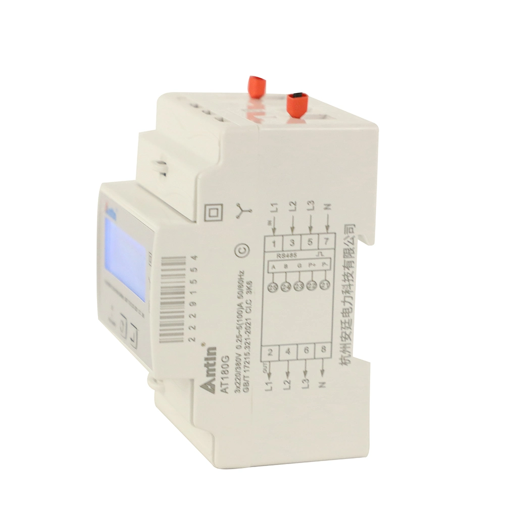 At180g DIN Rail Mounted Electrical Meter, AC Electrical Meter, DC Electrical Meter