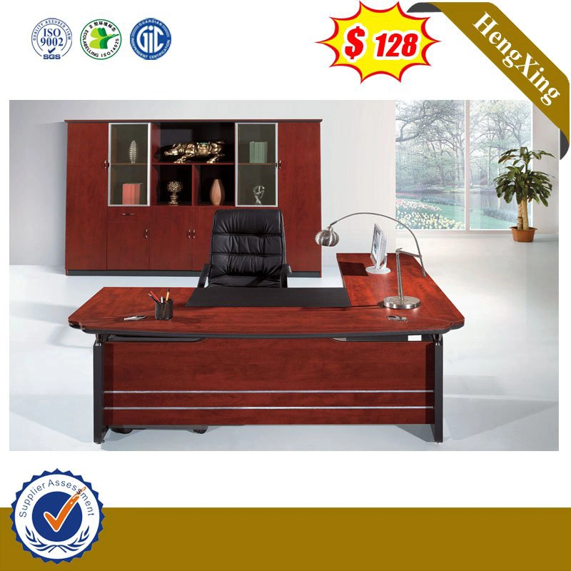 Classic Design Rose Mahogany Color Wooden Office Executive Table