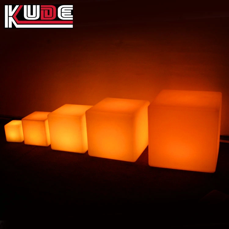 Rechargeable Cube Table and Chair for Party