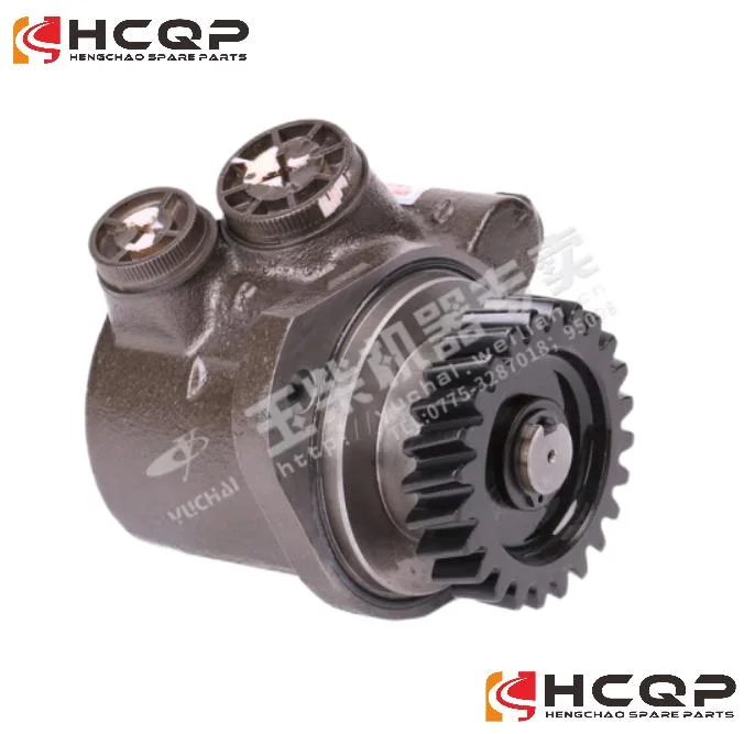 Hcqp Part Diesel Engine Spare Parts Yuchai D0110, D0710, L33L2, A62L1, B7726 Steering Pump Yuchai B7726-3407100A