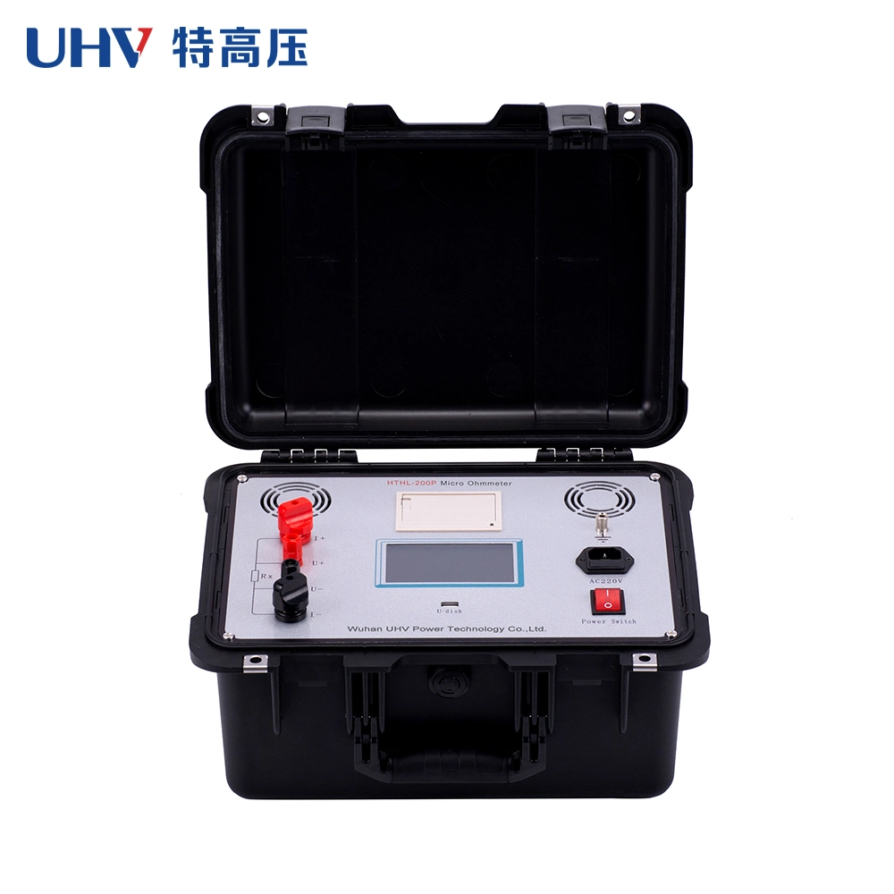 Hthl-200p Micro Ohmmeter for Transformer DC Resistance Testing