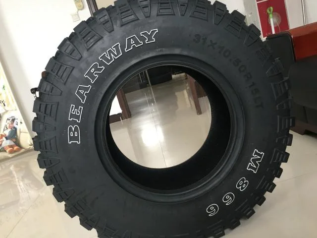 Sanli Bearway Marca AT/RT/Mt M866 neumáticos terreno de barro 4X4 4WD Neumático para camiones ligeros SUV 225/75r16lt 235/70r16lt 235/85r16lt 245/75r16lt 265/75r16lt 285/75r16lt