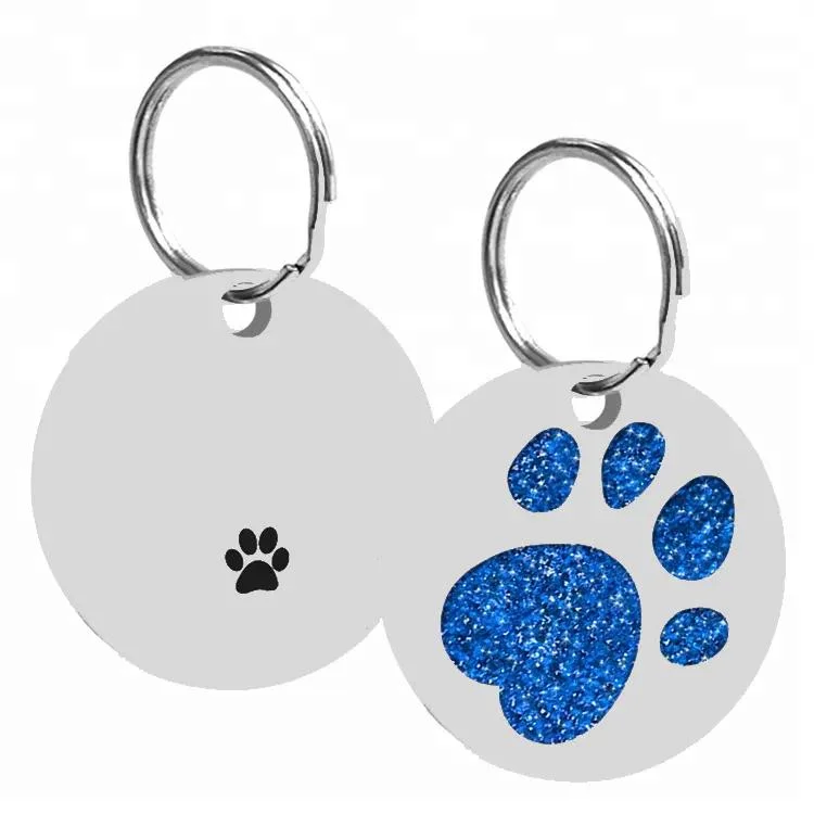 Pet ID Tags Engraved Cat Dog Name Tag Dog and Cat Accessories