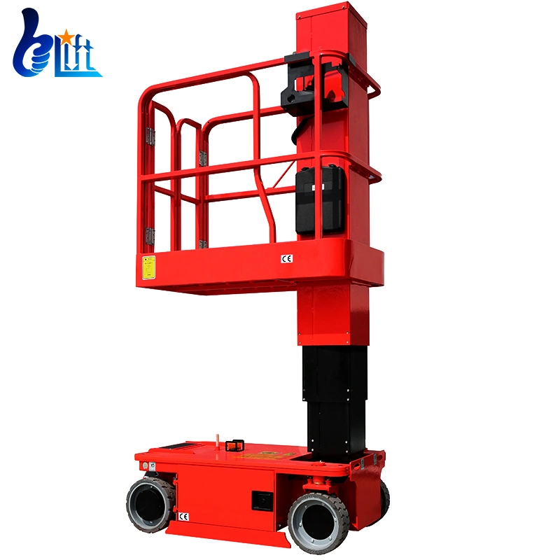 CE Approved Personal Crane Electric Aerial Vertical Mast Work Platform