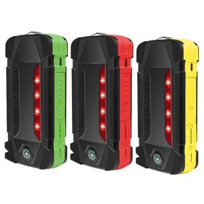 Fabricante High Power Jump Starter arranque Power Bank vehículo de coche Multi función Auto de emergencia de suministro de energía múltiples arranques portátil 12V 5V 16V 19V