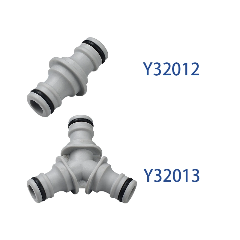 Y32012 пластиковый разъем шланга в одну сторону штуцер для шланга в саду мотовила