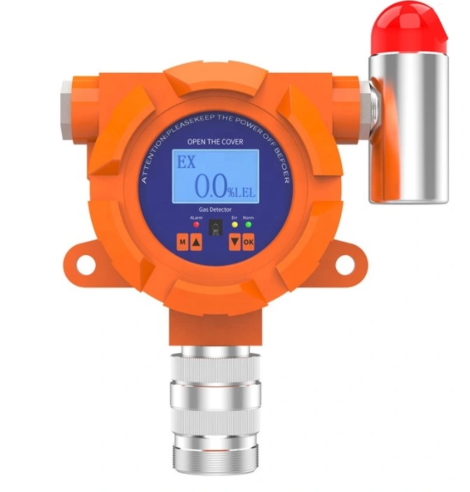 Gas natural fijo Gas combustible sensor para alarma de incendio Sistema de seguridad