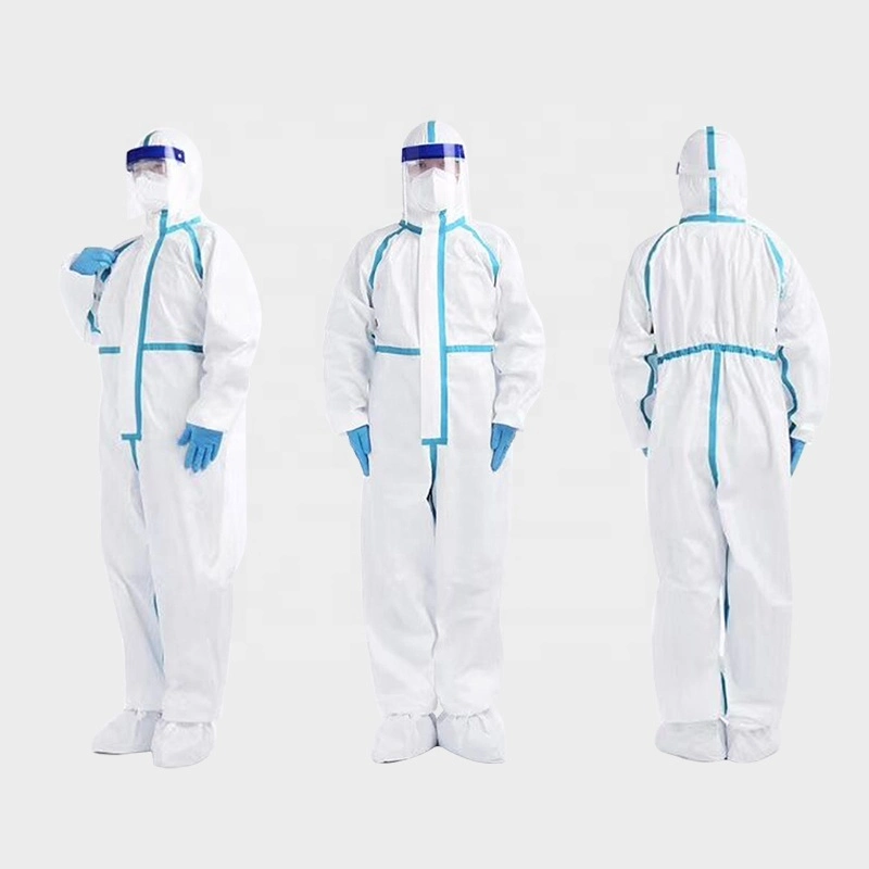 High quality/High cost performance  Microporous Non-Woven PPE Suit Disposable Isolation Clothes