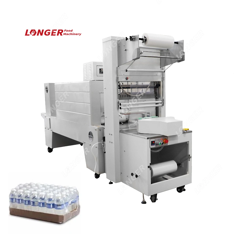 Longer Wrapping Small Water Bottle PE Film Heat Shrink Packaging Machine