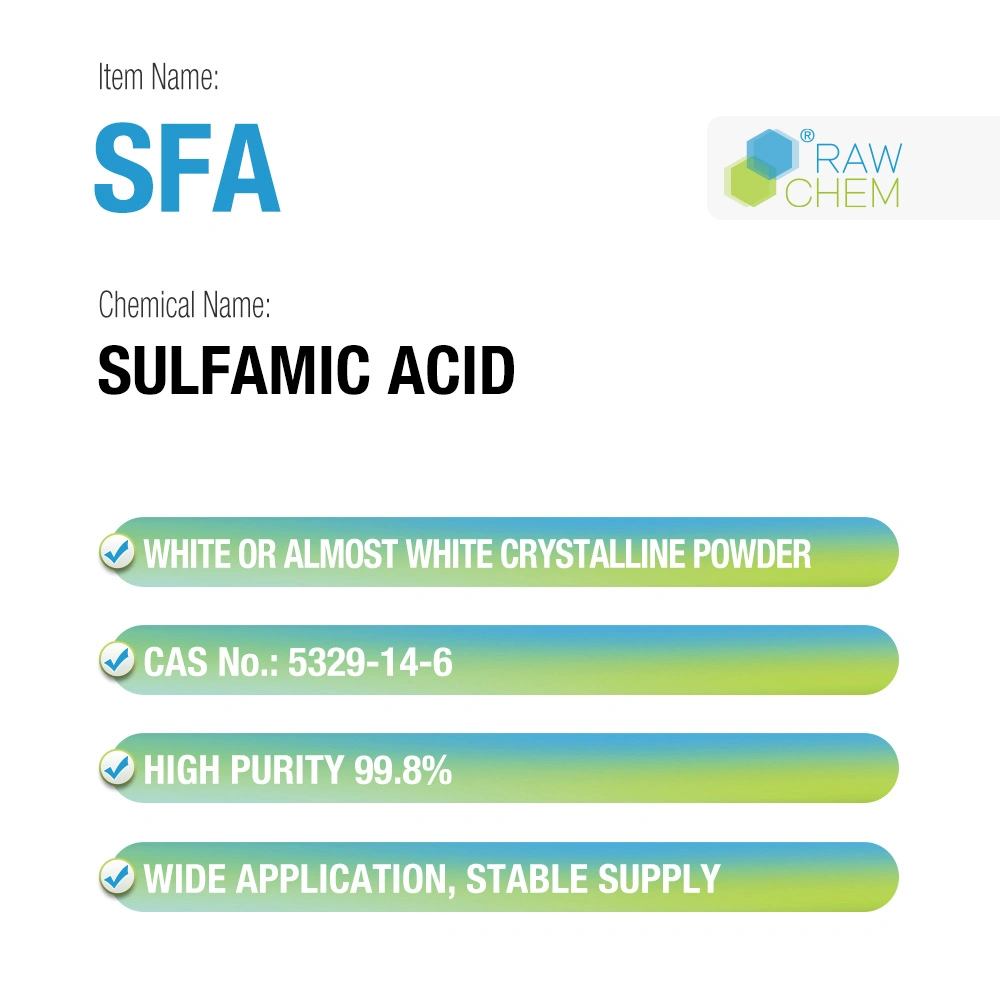 La serie de la SFA Amidosulfonic polvo ácido