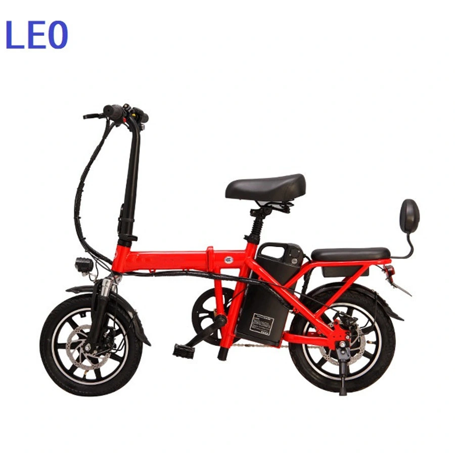 14 pouces Couleur personnalisée vélo électrique Scooter 48V350W