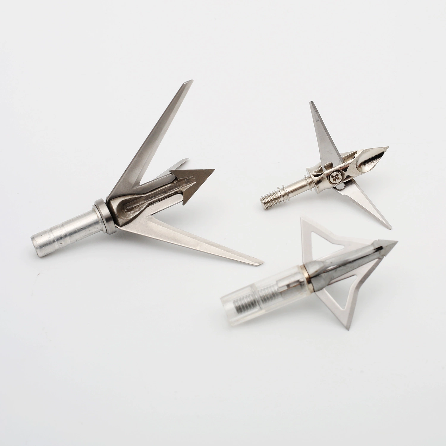 En acier inoxydable 125grain un biseau de la chasse Broadheads extensible