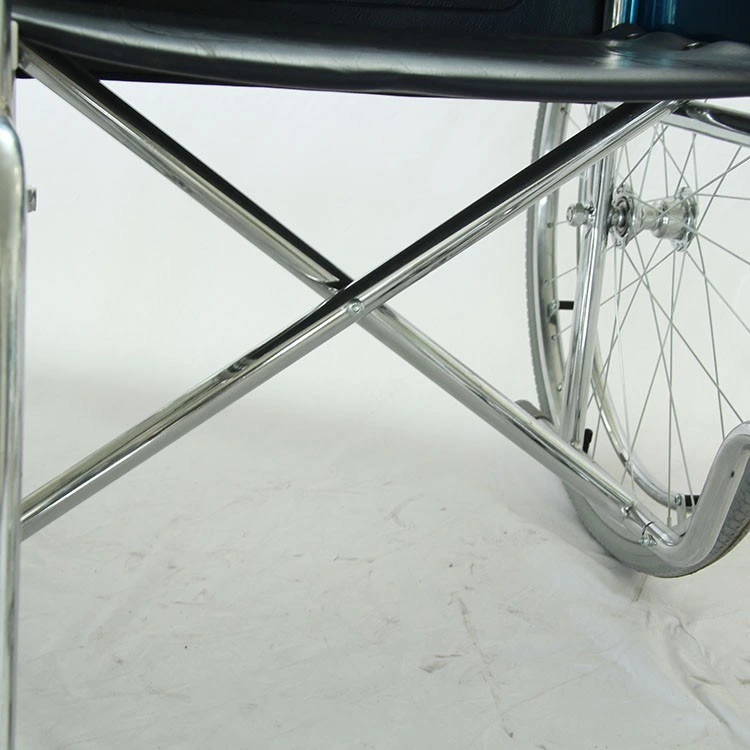 Plegable Silla de Ruedas Manual para el Hospital de los ancianos y discapacitados (RJ-W809)