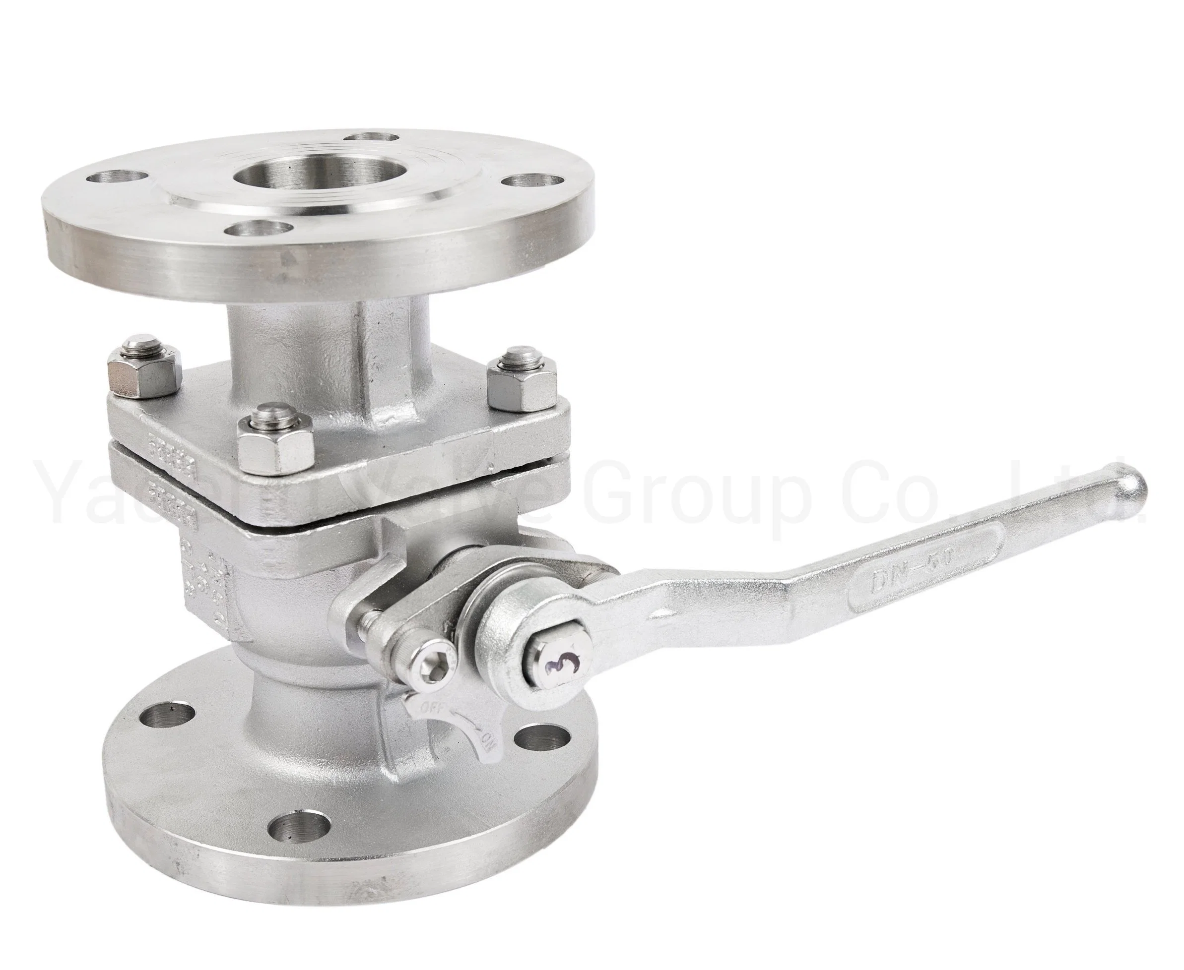 Blow-out Proof Stem Design Hydraulic Regulator Stainless Steel Flanged Connection Ball Valves