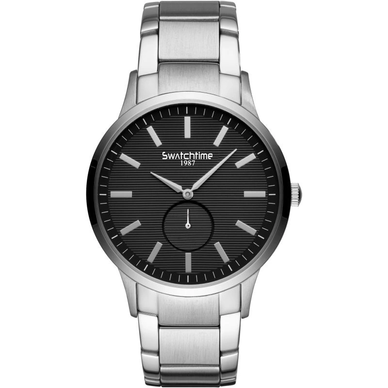 Custom High Quality Sapphire Glass 316L Stainless Steel Classic Men's Gift Wrist Watch with Small Hands