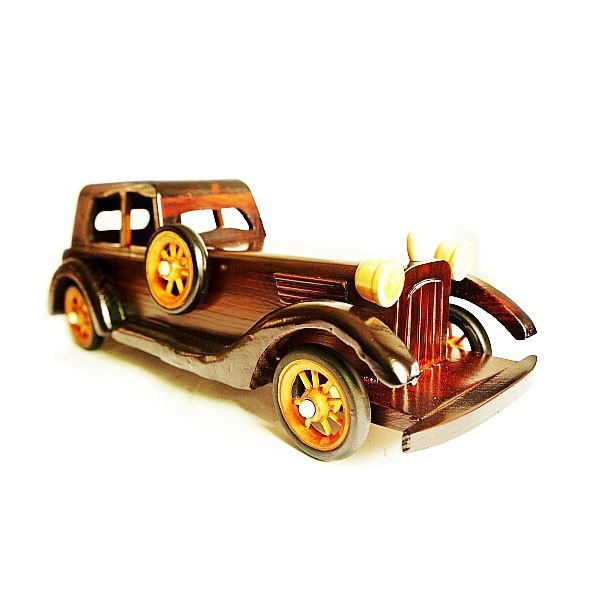 Antique Wooden Car, Wooden Craft Truck, Craft Wooden Truck