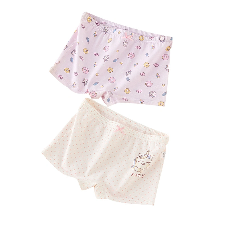 Cute Girl Crotch Cotton Seamless Invisible Children Wear Kids Panty Underwear