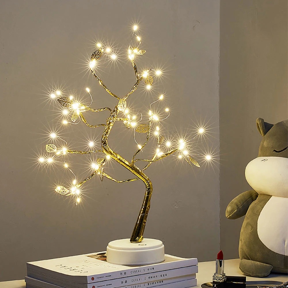 Europäischer Stil Moderne Baum Modell Licht Büro Heim Dekor Geburtstag Weihnachtsgeschenke