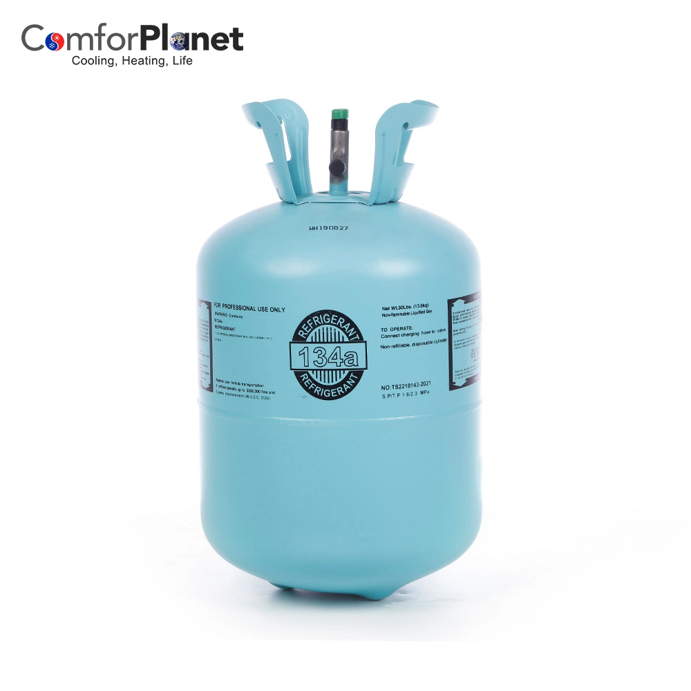 Good Quality 99.93% Purity Disposable Cylinder Refrigeration R410 R134A Refrigerant Gas with Factory Price