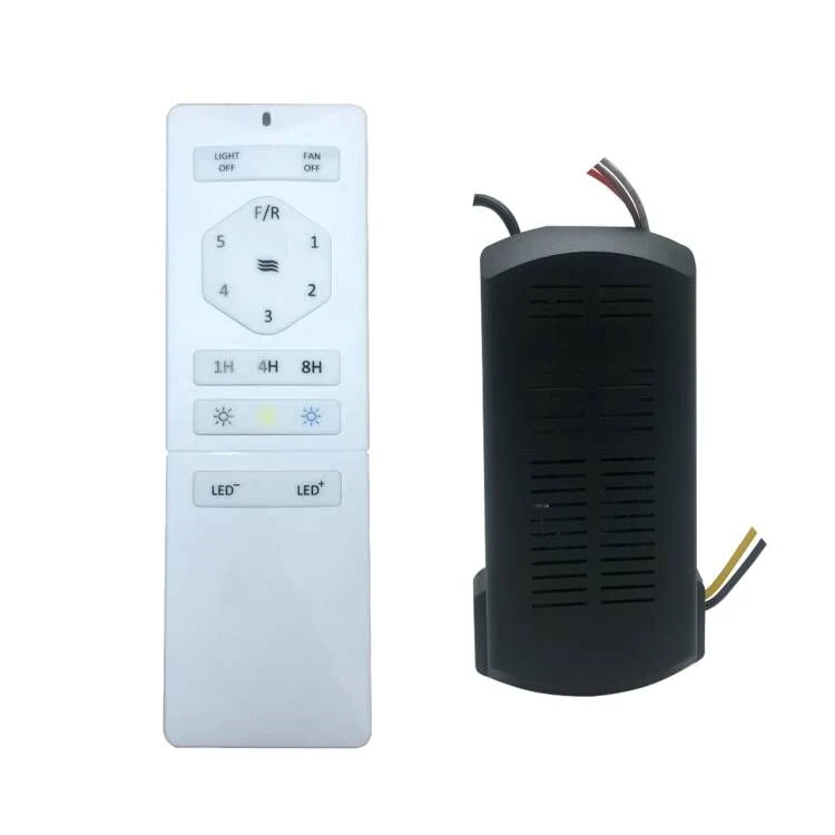 Hogar inteligente Dimmer Control Remoto para ventilador de techo con luz