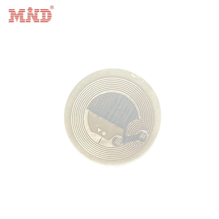 OEM ODM NFC etiquetas de chip pegatinas etiqueta RFID Ntag213 13,56MHz 25mm etiqueta RFID chip NFC