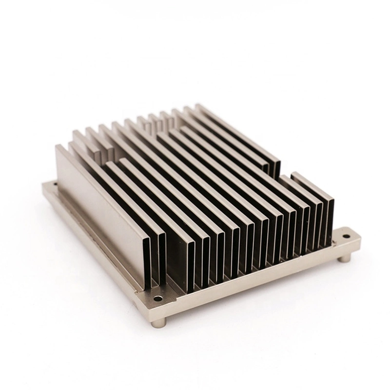 Custom Aluminum Folded Fin Heat Pipes Electronic Soldering Radiator