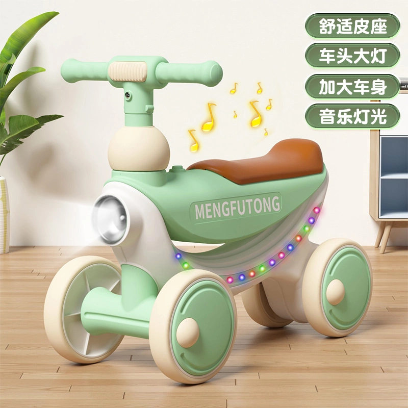 The Latest Best-Selling Children's Rocking Car/Music and Lighting/Bicycle/Silent Tires