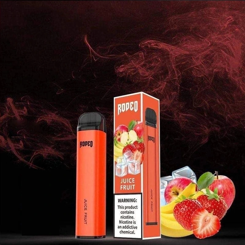 Hochwertige Rodeo Einweg E Zigarette 1600 Puffs 6ml Mini Cig Vape