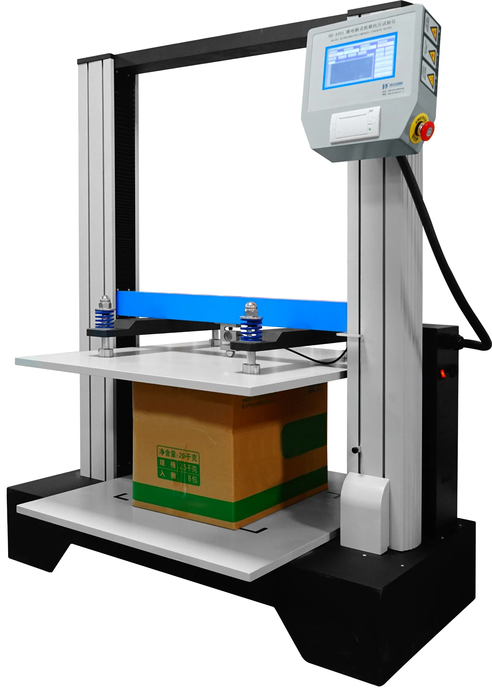 Battery-Packaged Microcomputer Carton Compression Test Equipment in Stock