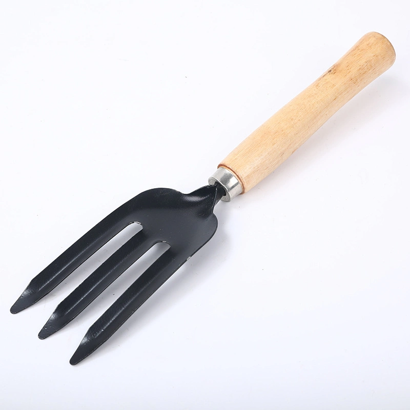 Rake Shovel Fork Wooden Garden Tool Handle Basic Garden Tool Set