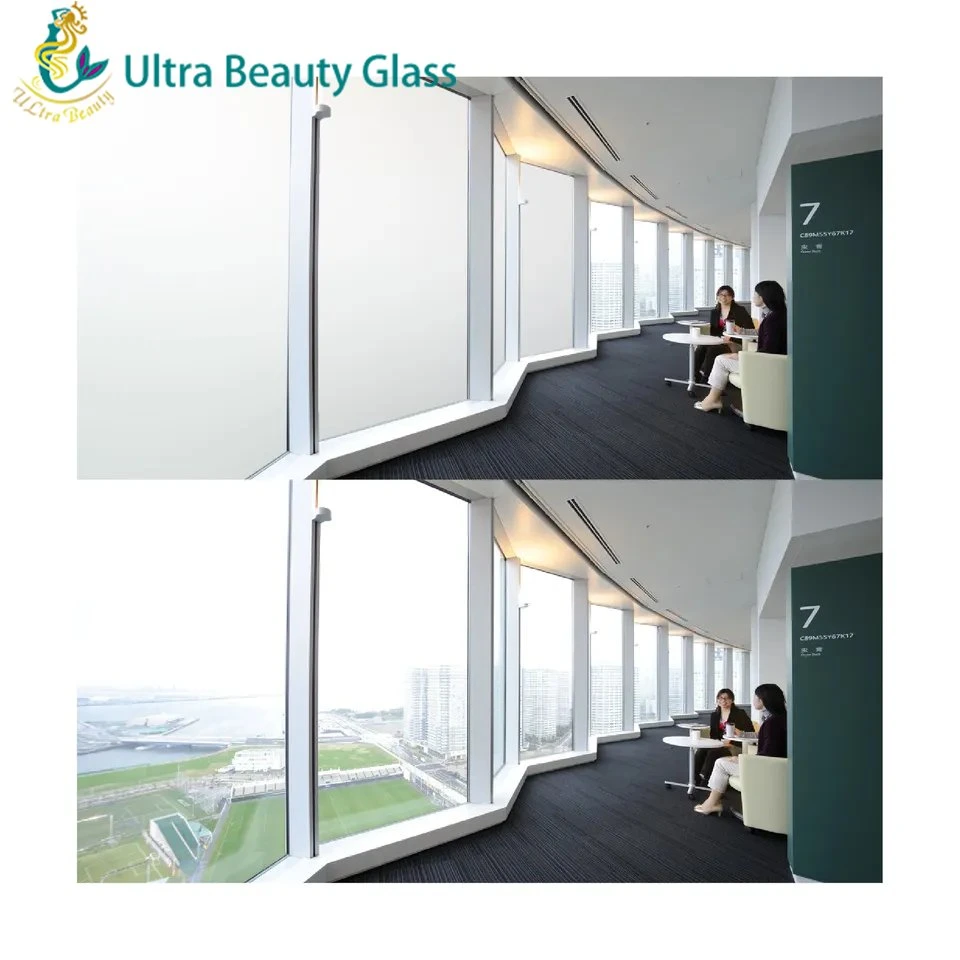 Energy Saving Environmental Protection Opaque and Transparent Intelligent Variable Dimming Glass