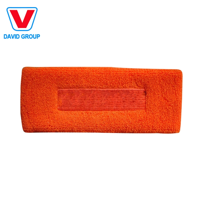 Algodão moda executando Antiestática Sports Terry Sweatband punho para proteger