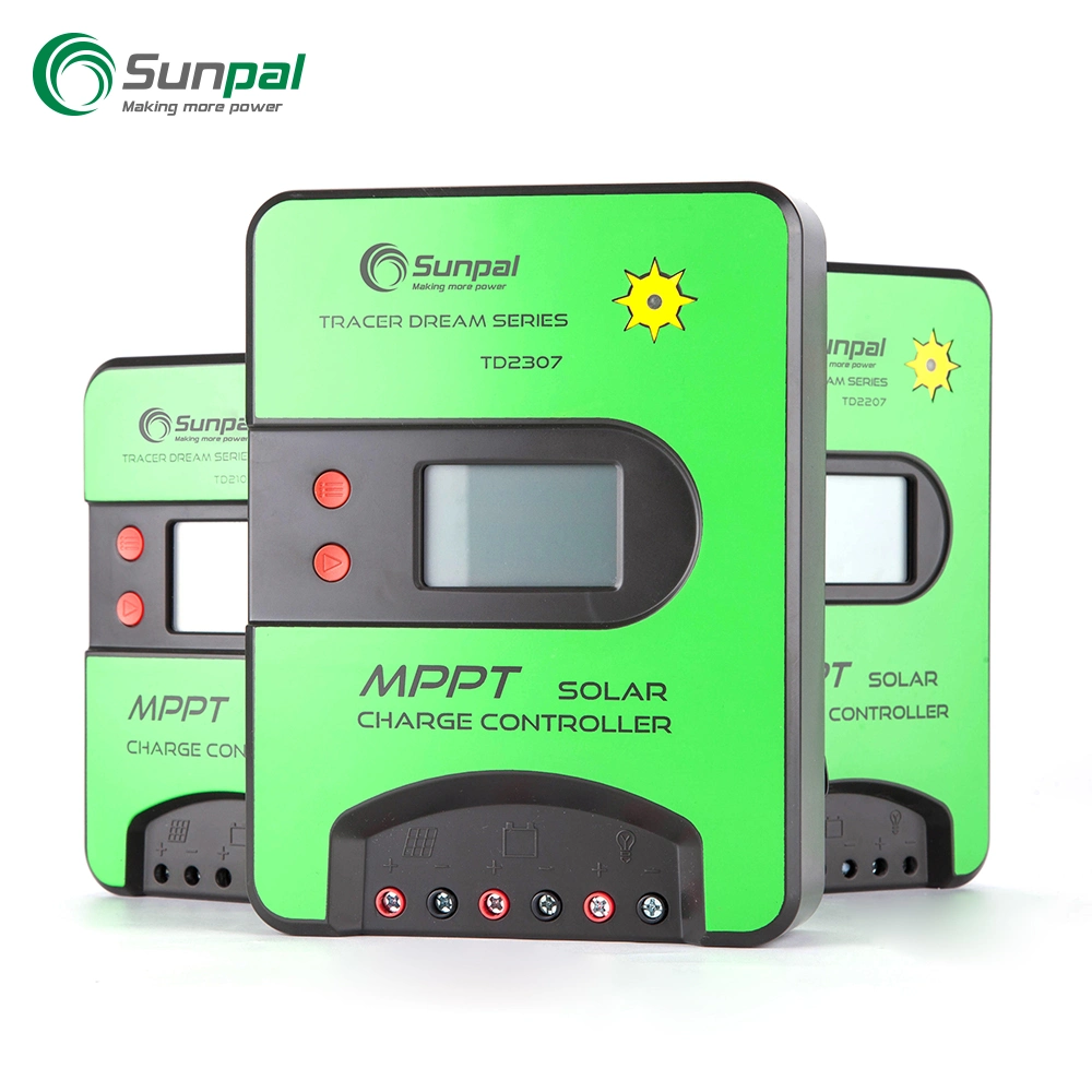 La serie Td Sunpal MPPT Controlador de carga 24V 36V 30A 40A de 200W-780W panel solar