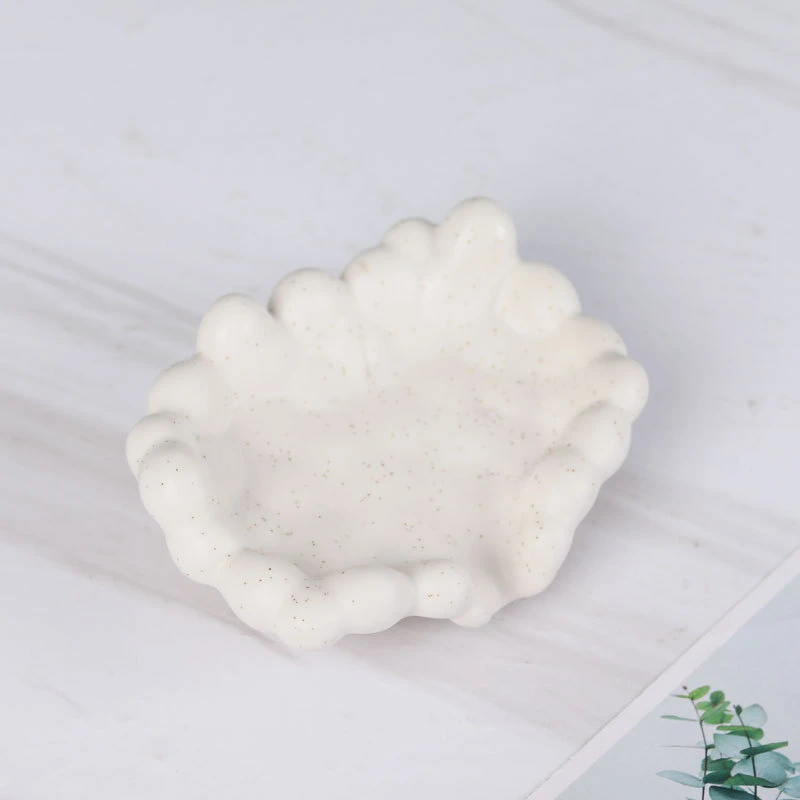 Nordic Bubble Ceramic Drainage Bathroom Hotel Soap Holder Soap Dish