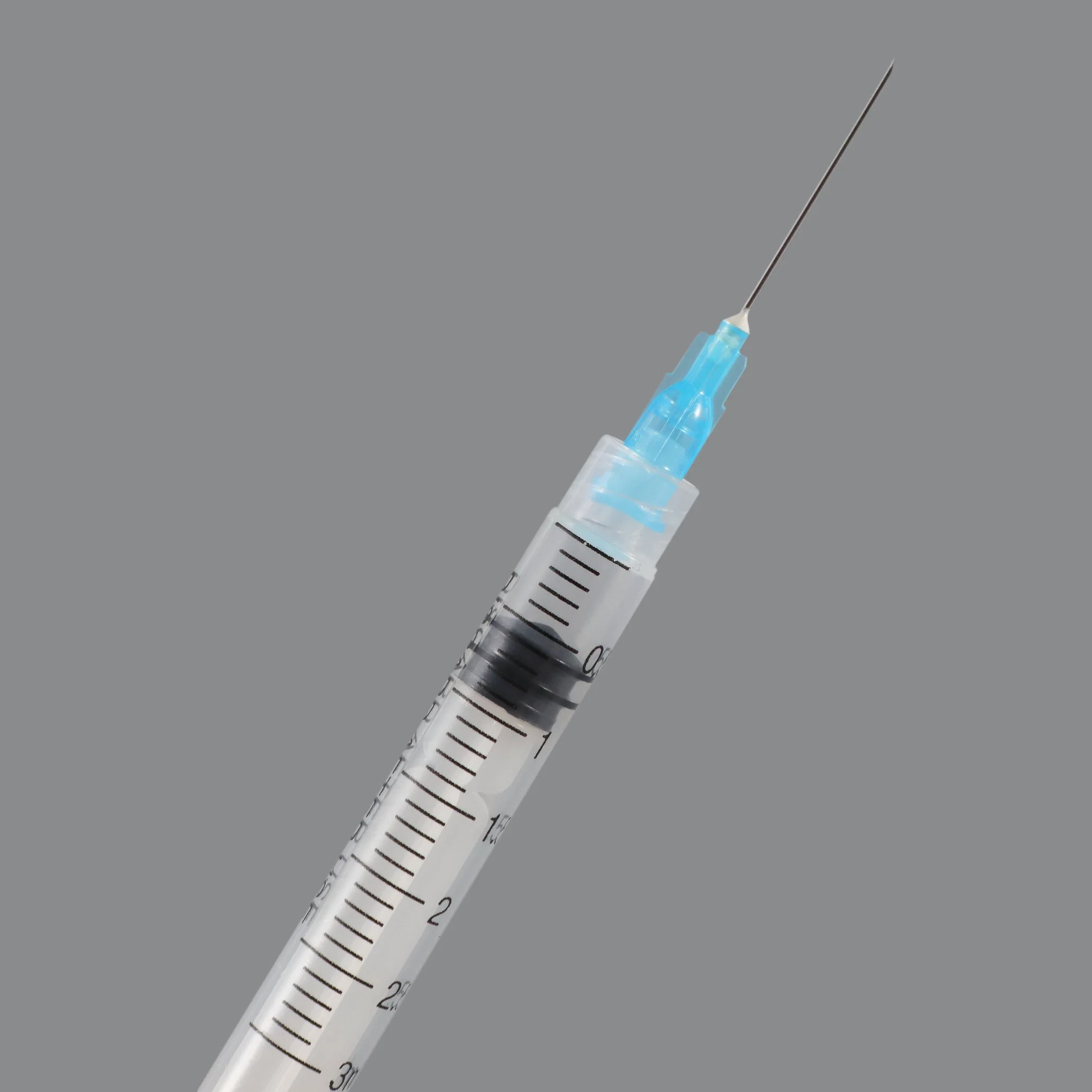 Convenient Medical Grade PP or PE for Barrel and Plunger Syringe