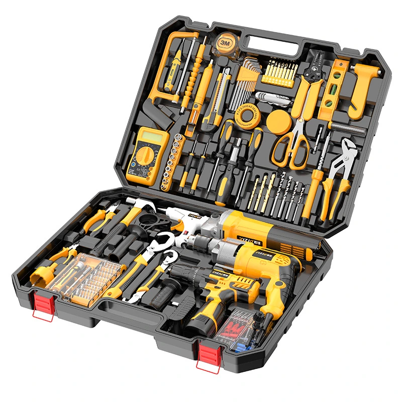 Großhandel Hardware Power Tools Elektrische Bohrer Set Multifunktionale Reparatur High-Power Sätze