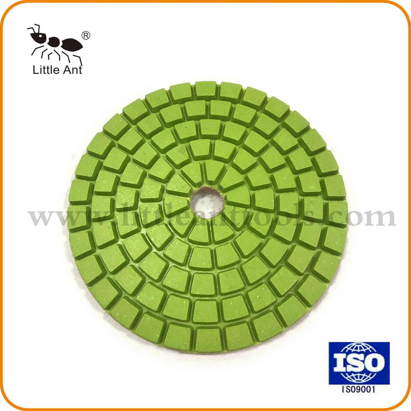 Flexible 3" Diamond Wet Polishing Pad for Concrete Marble Floor